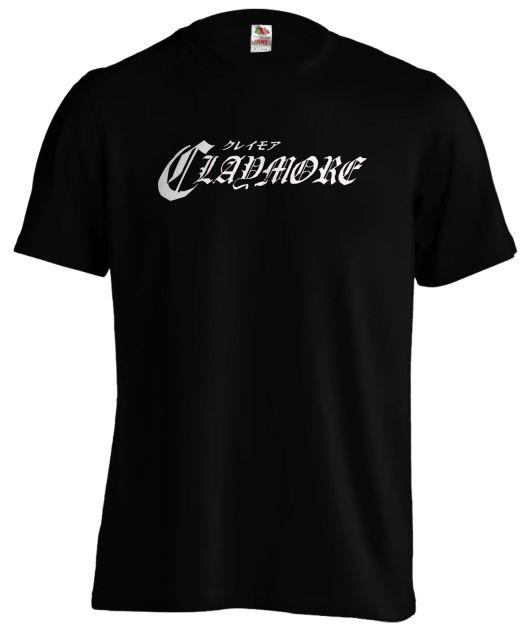 Claymore Logo - US $12.23 12% OFF. Claymore Logo T Shirt Anime Tee Manga New T Shirts Funny Tops Tee New Unisex Funny Tops In T Shirts From Men's Clothing