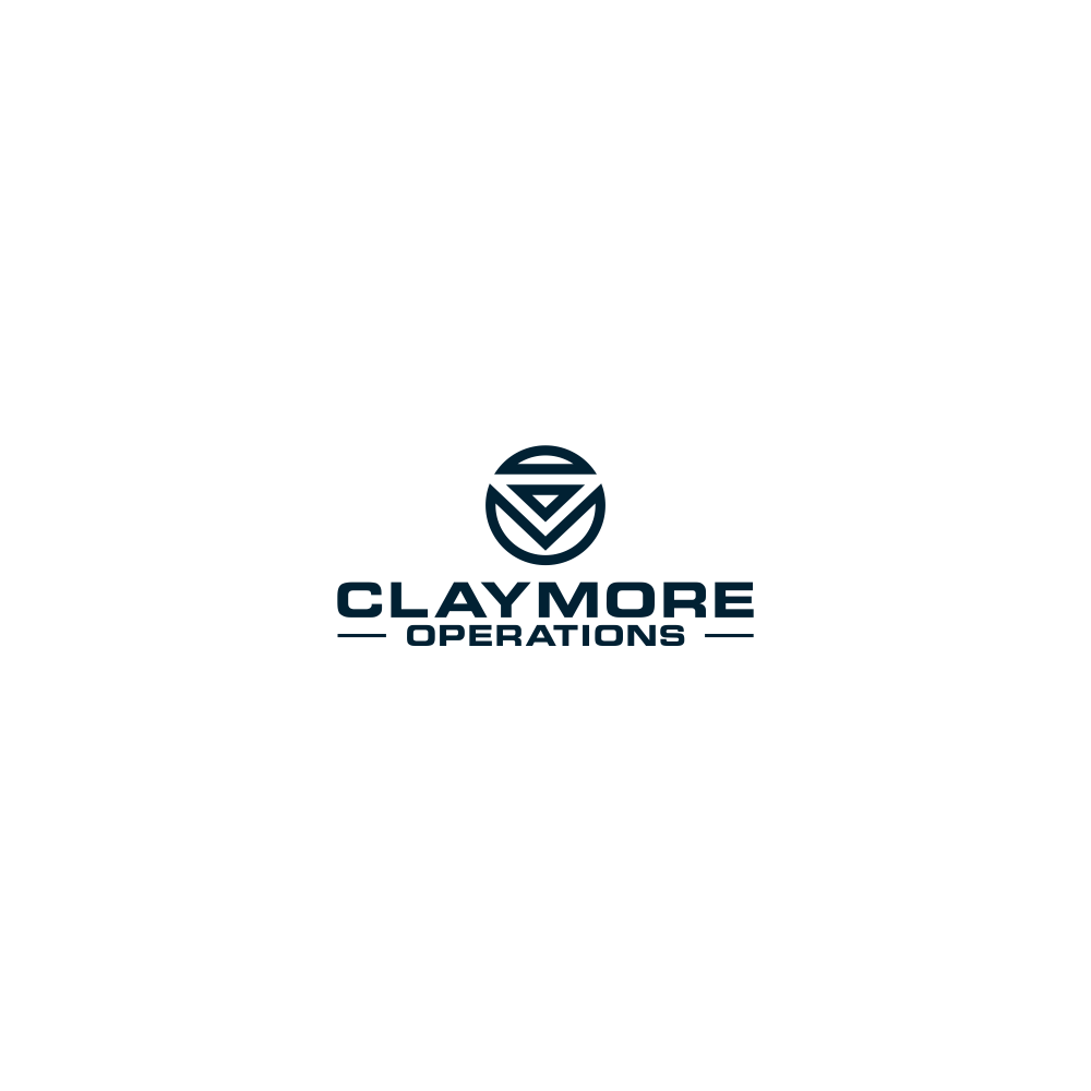 Claymore Logo - Masculine, Bold, Non Profit Logo Design For Claymore Operations