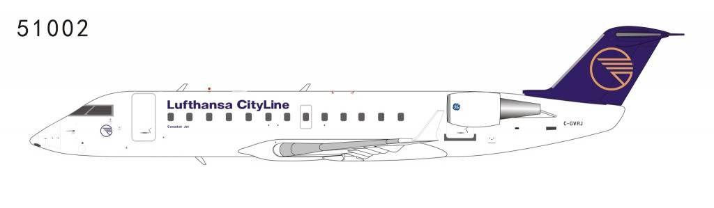 Canadair Logo - CRJ200 Lufthansa CityLine C-GVRJ (no Canadair Logo) 1:200