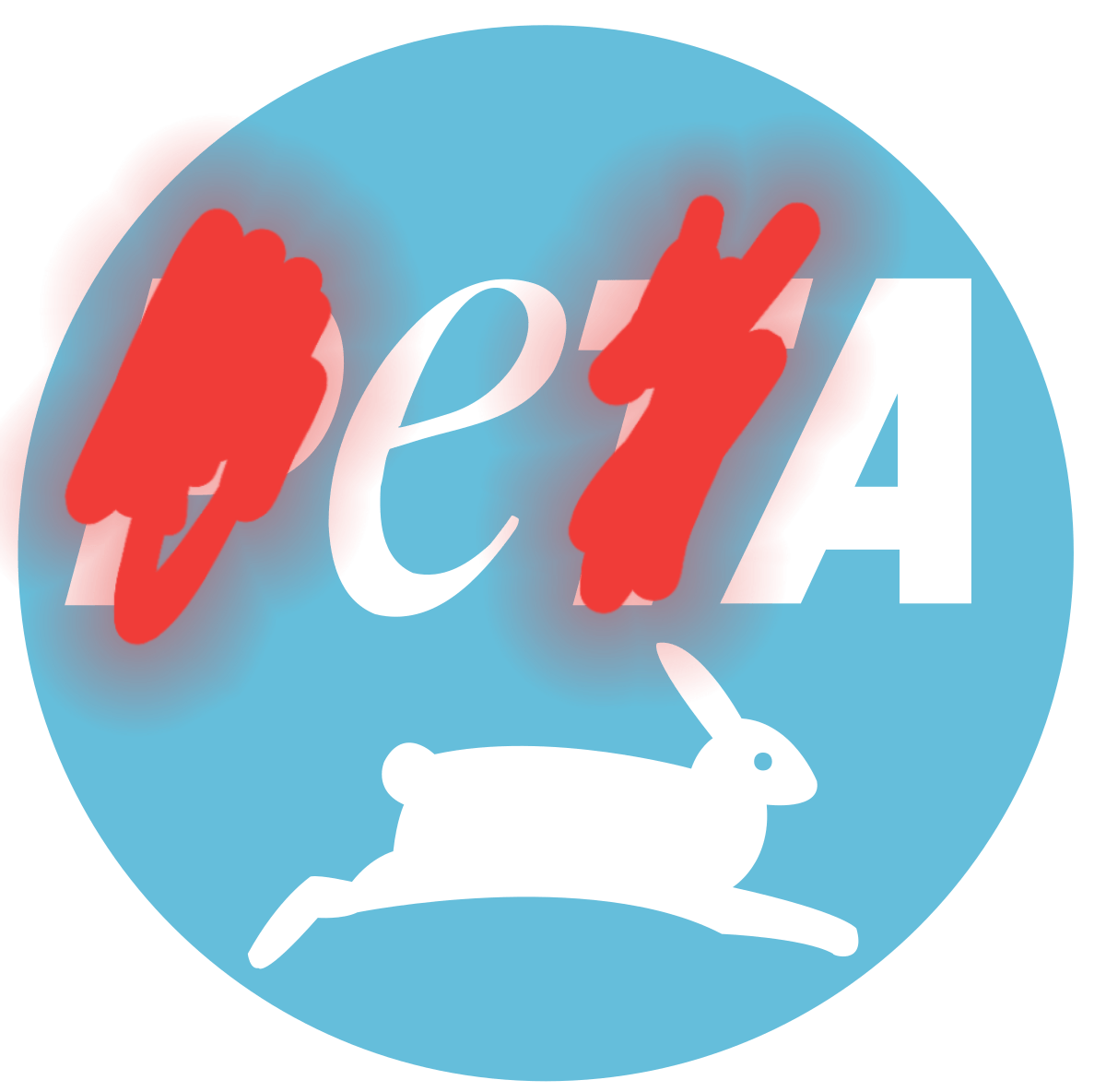 Peta Logo - Secret message in the peta logo