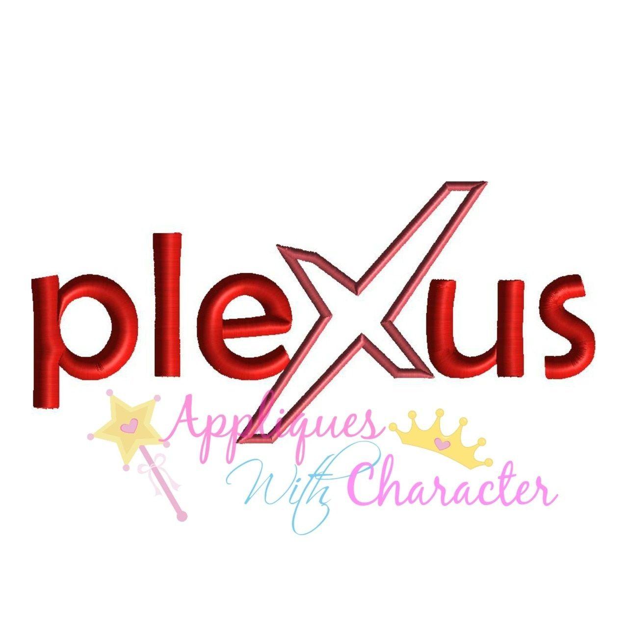 Plexus Logo - Willie Wonky Plexus Logo Applique Design