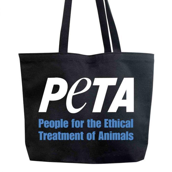 Peta Logo - PETA Logo Tote Bag