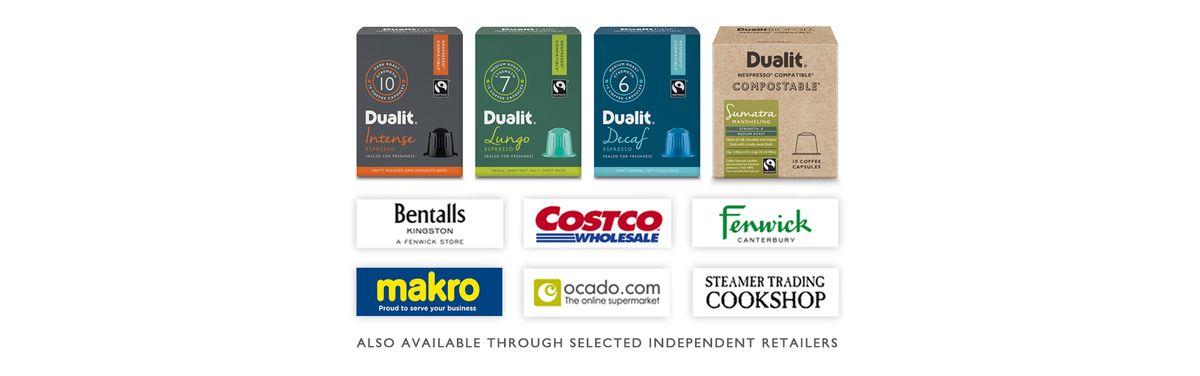 Dualit Logo - NX® Coffee Capsules: Buy with your weekly shop! - Café Club | Dualit