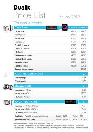 Dualit Logo - Dualit 2019 Price List by Dualit Ltd - issuu