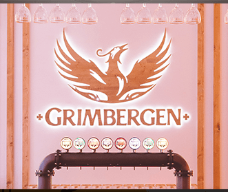 Grimbergen Logo - Grimbergen, des bières d'abbaye au goût authentique Officiel