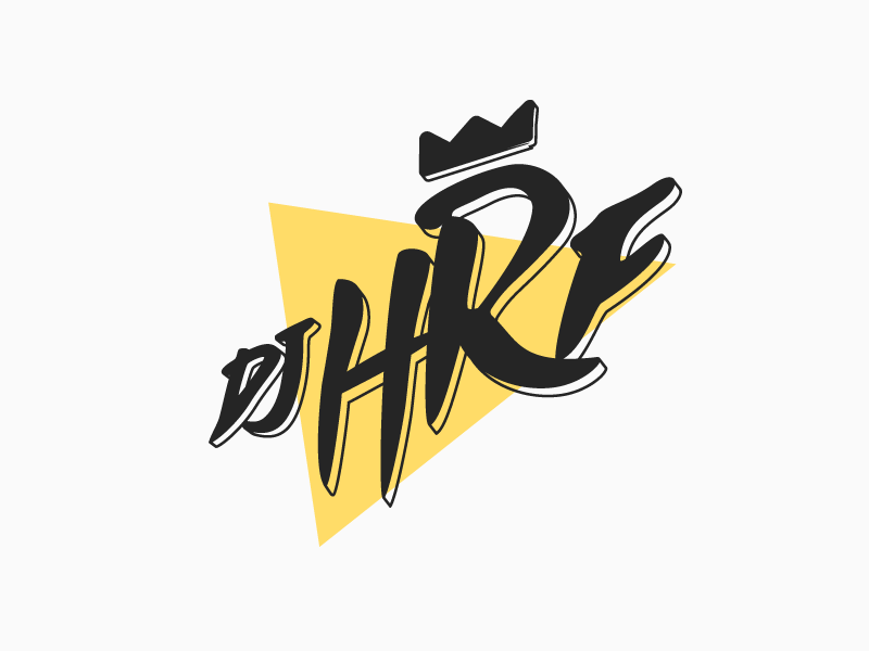 Hrf Logo - DJ HRF by Adetunji Paul on Dribbble