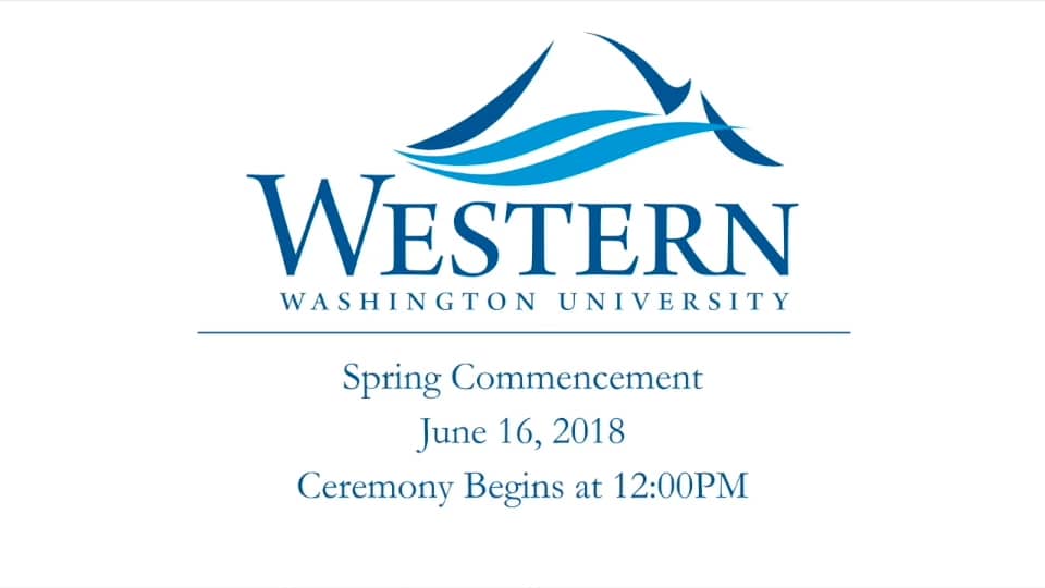 WWU Logo - WWU Spring Quarter Commencement Noon Ceremony - June 16, 2018