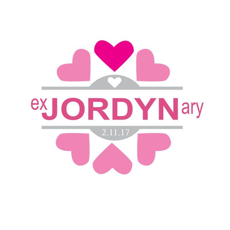 Jordyn Logo - Logos - Mitzvah Designs- Custom Logos, Invitations, Websites for ...