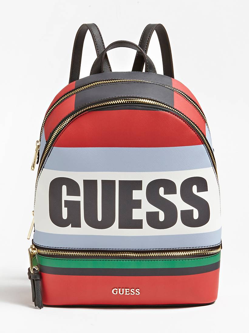 Jordyn Logo - JORDYN LOGO PRINT BACKPACK