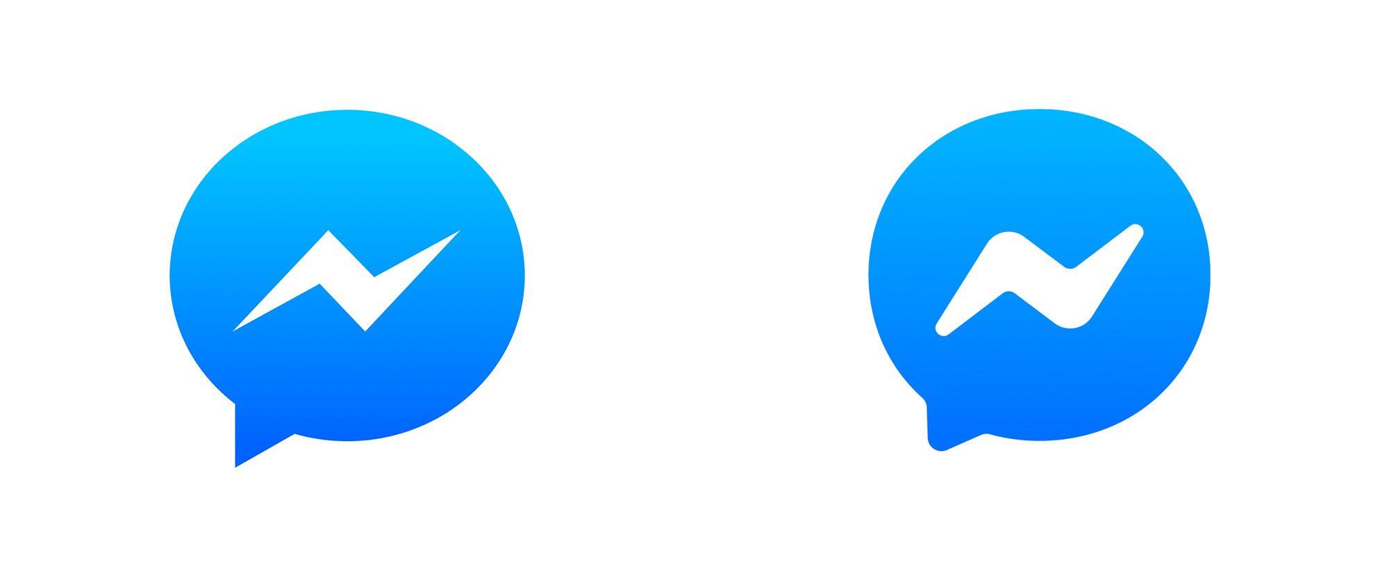 New Facebook Messenger Logo - Brand New: New Icon for Facebook Messenger