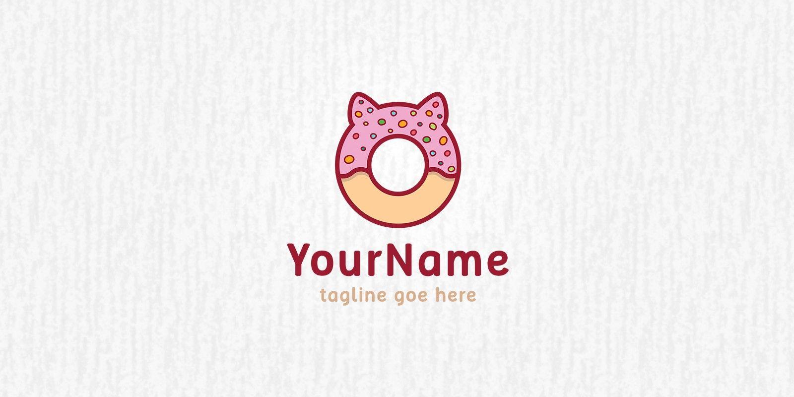 Pet Logo - Donut Pet - Logo Template