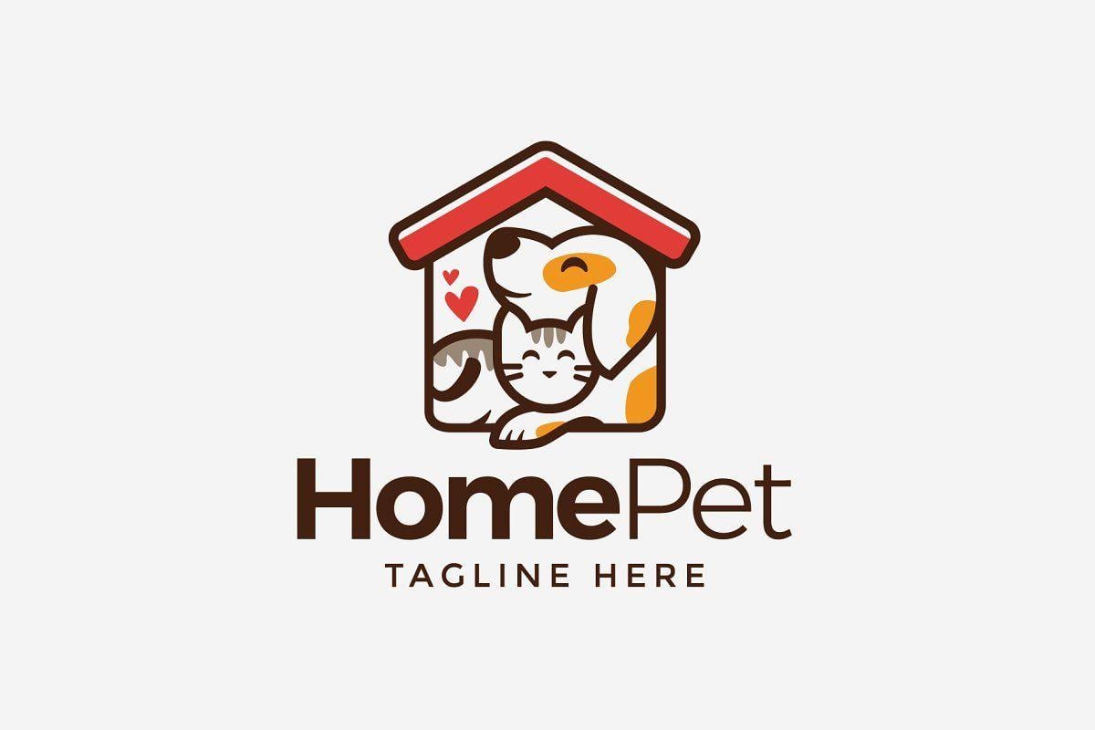 Pet Logo - Home pet Logo