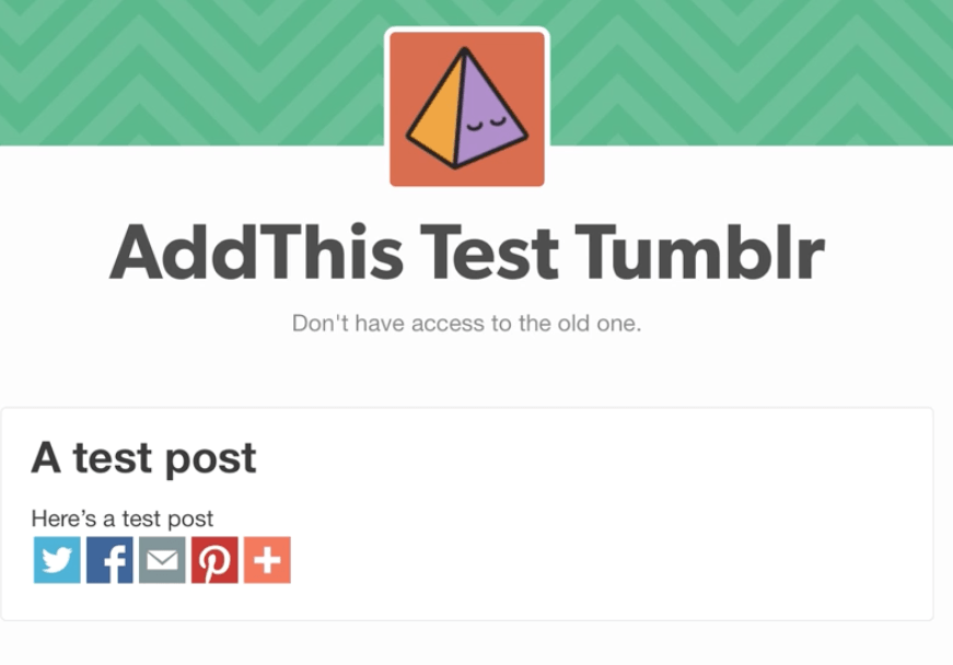 Addthis Logo - How to Install the AddThis Tools in Tumblr