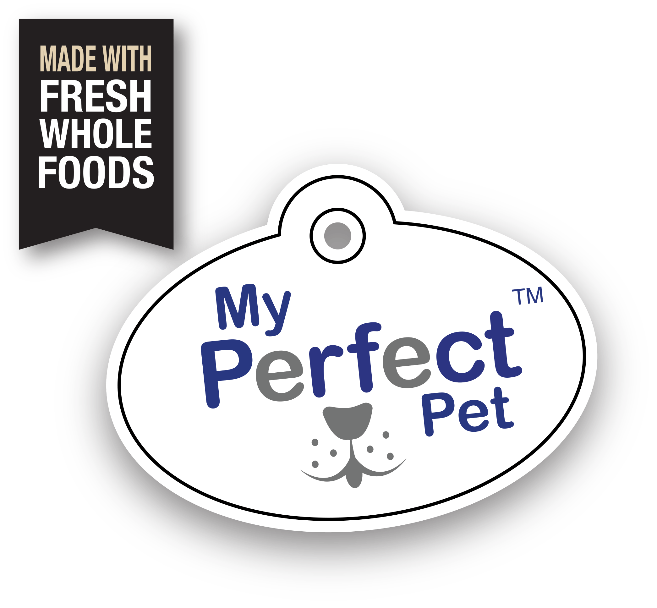 Pet Logo - My Perfect Pet || Lightly Cooked Petfood