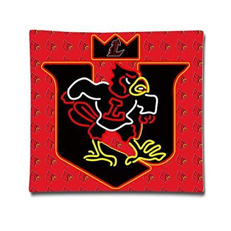 LBJ23 Logo - Louisville Cardinals LBJ 23 Logo Pillow Case Cushion: Amazon.co.uk ...