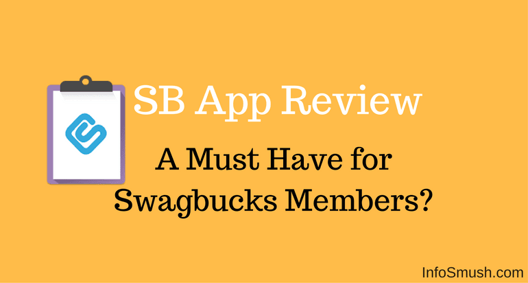 Swagbucks Logo - SB Answer App Review: A Must Have for Swagbucks Members? - INFOSMUSH