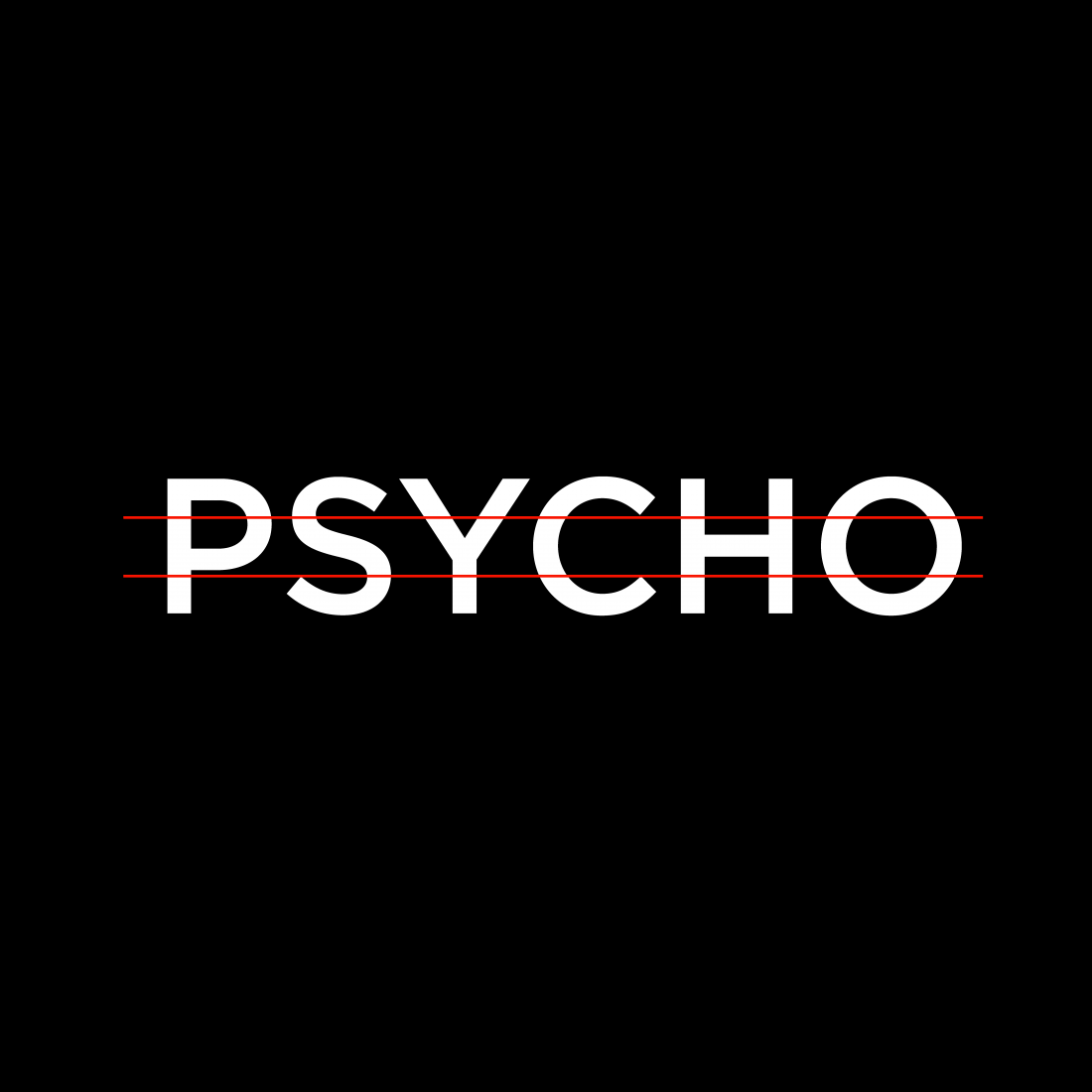 Psycho Logo - Julian Reffo, italian graphic designer | Graphic design project – PSYCHO