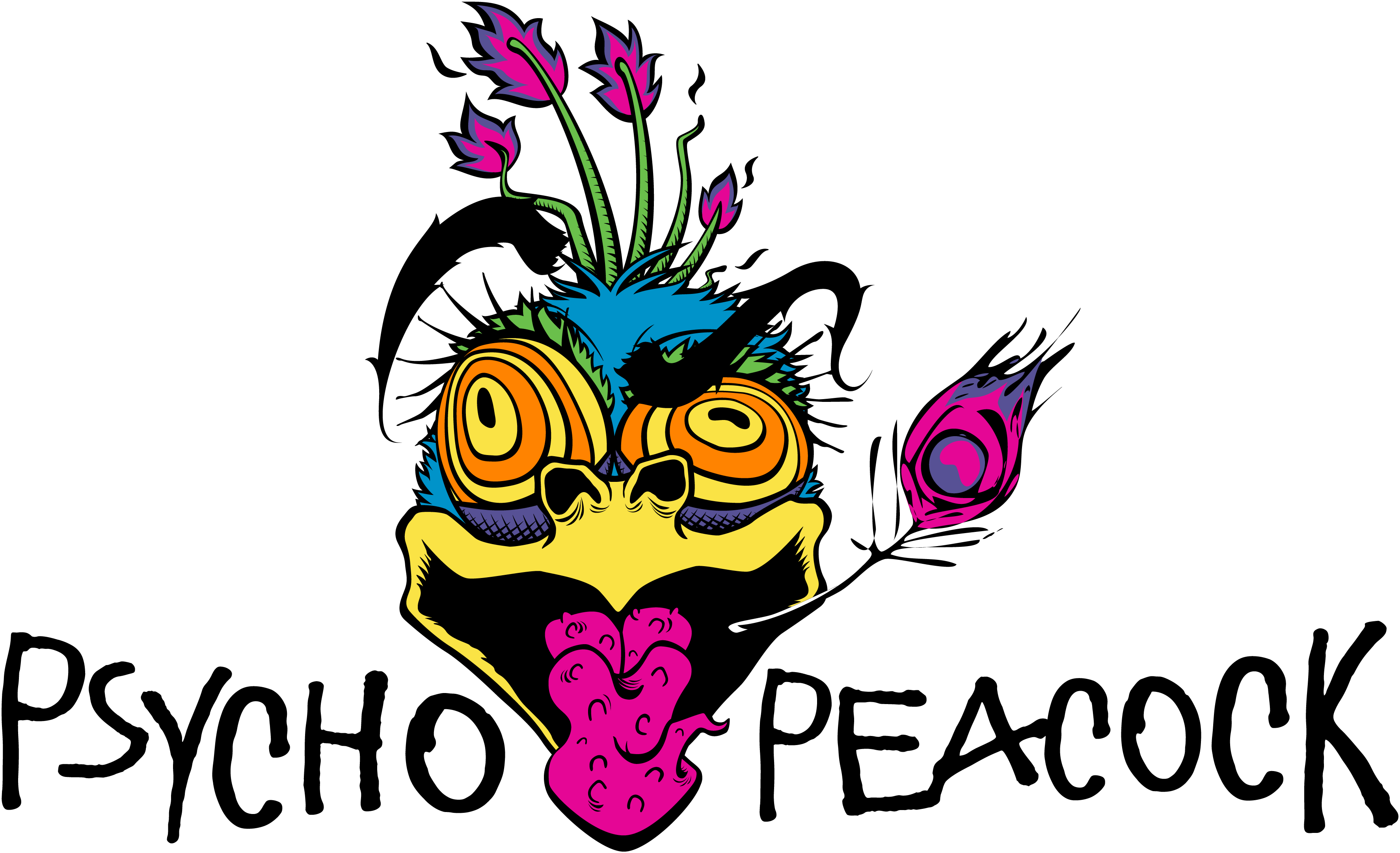 Psycho Logo - Home - Psycho Peacock