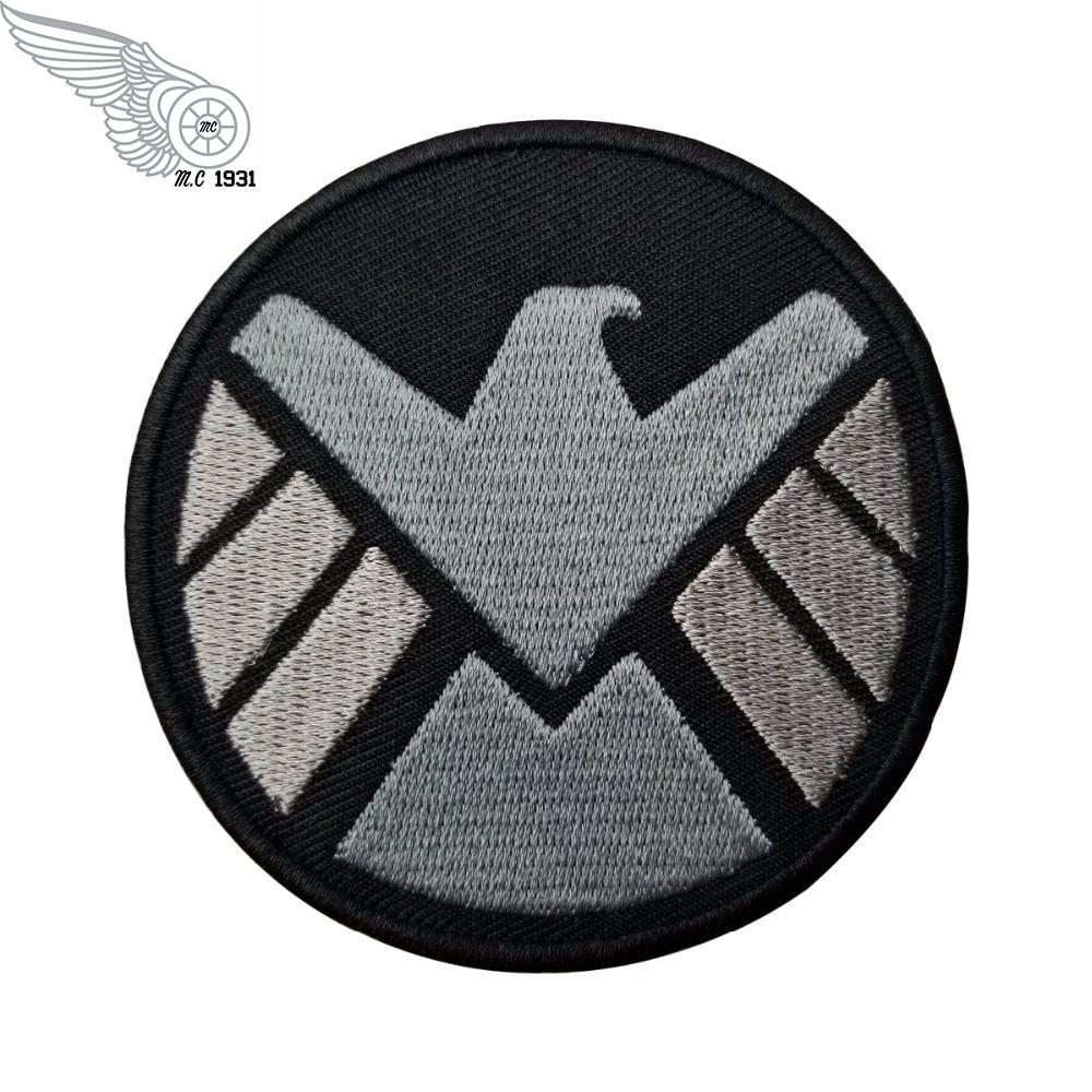 Shiled Logo - US $12.9. Cool AVENGERS Movie SHIELD Logo Costume Shoulder Military Patch Marvel Comics AGENTS OF SHIELD Logo Iron On Patch For Clothing In Patches