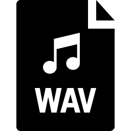 WAV Logo - WAV Icon Glyph Shop free icons for commercial use