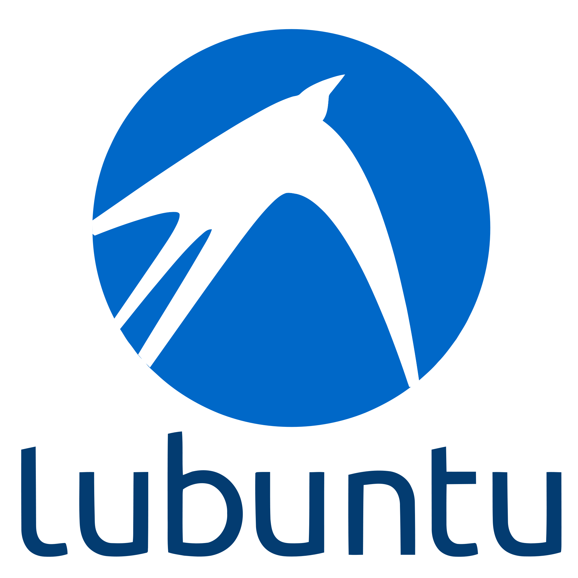 Lubuntu Logo - lubuntu-logo - OSGeo