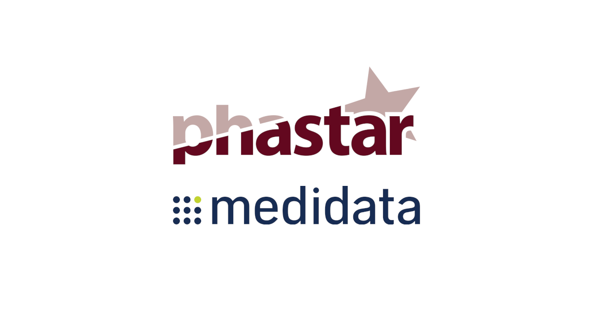 Medidata Logo - PHASTAR enters technology partnership with Medidata