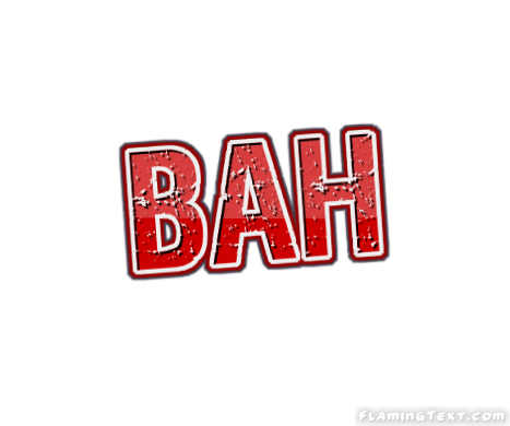 Bah Logo - Liberia Logo | Free Logo Design Tool from Flaming Text