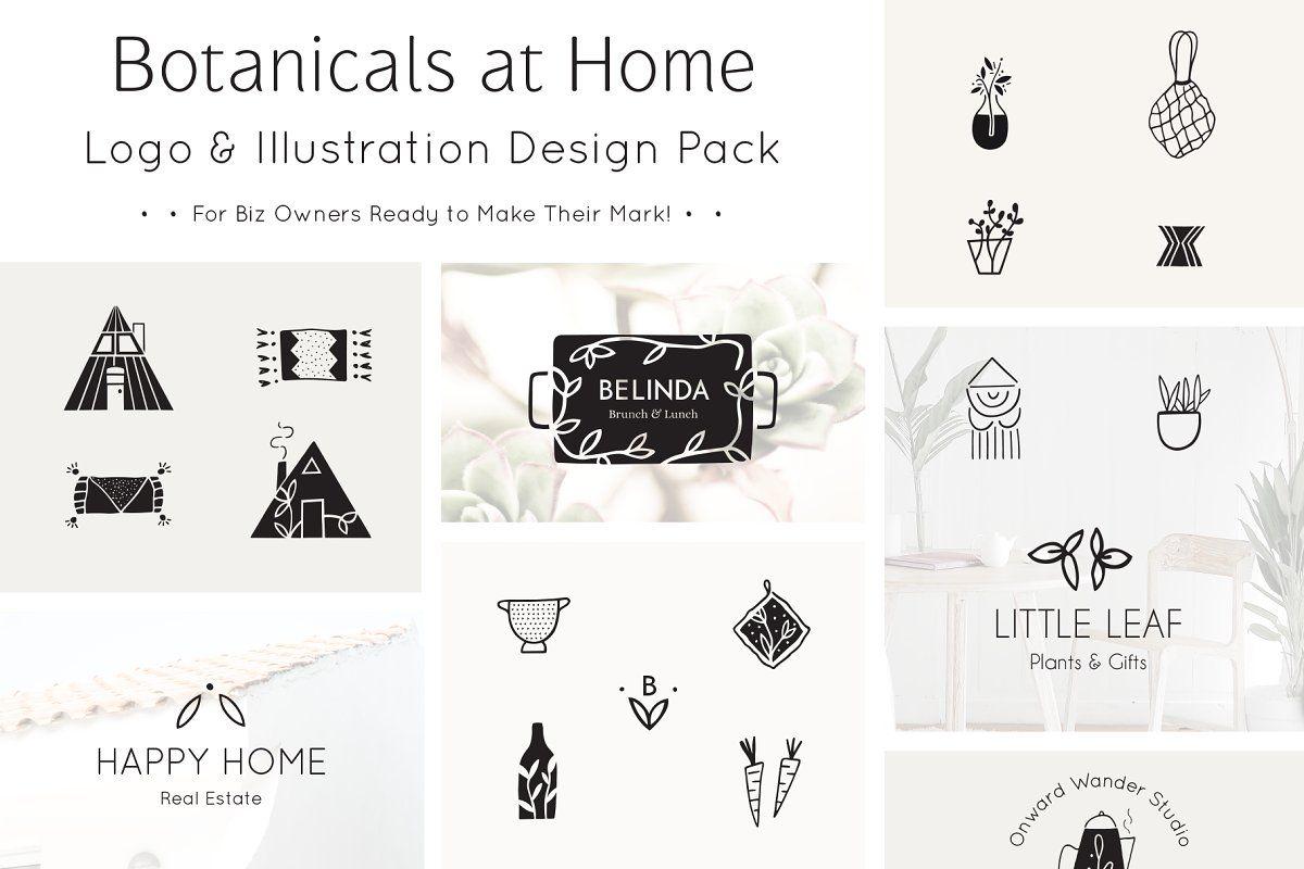 Bah Logo - Logo & Illustration Pack | B.A.H. ~ Logo Templates ~ Creative Market