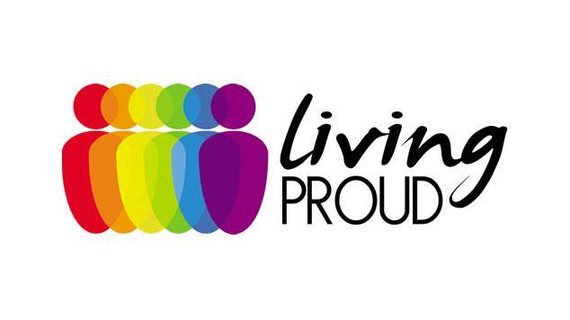 Proud Logo - Living Proud Logo News and Culture