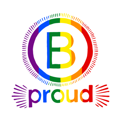 Proud Logo - B Proud B Corps Stand With Pride