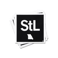STL Logo - STL Logo Mini Sticker