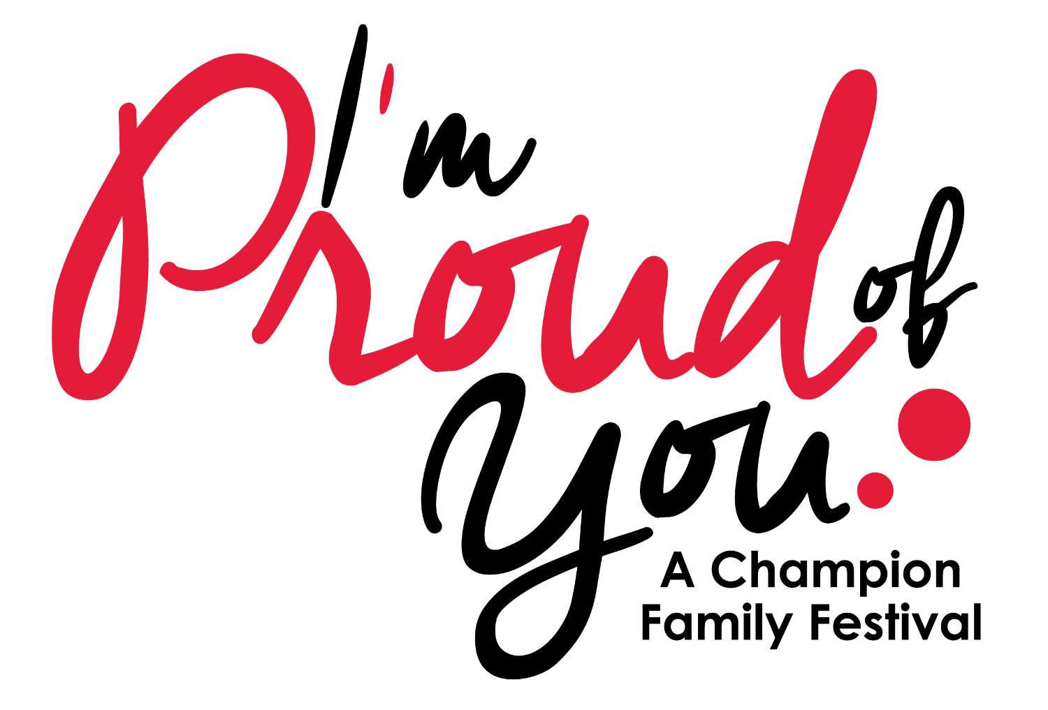 Proud Logo - I am Proud of You Day | Family Festival | Kids Activities | Singapore