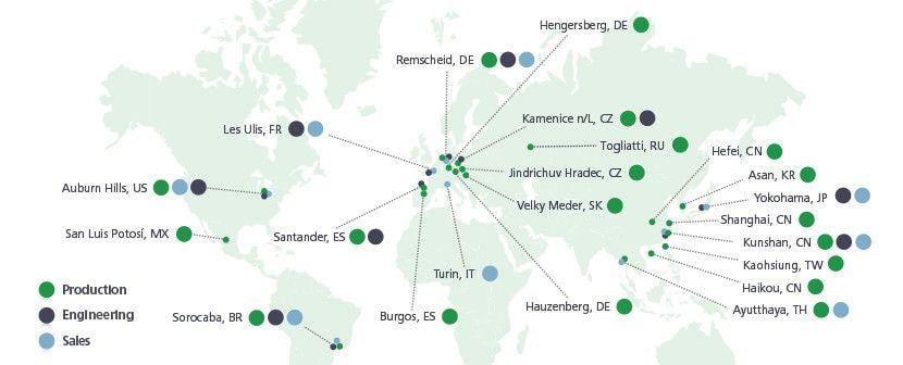 Edscha Logo - Edscha: Locations