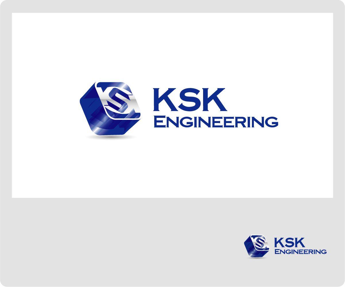 Eng Logo - Bold, Serious, Construction Logo Design for KSK Engineering or KSK