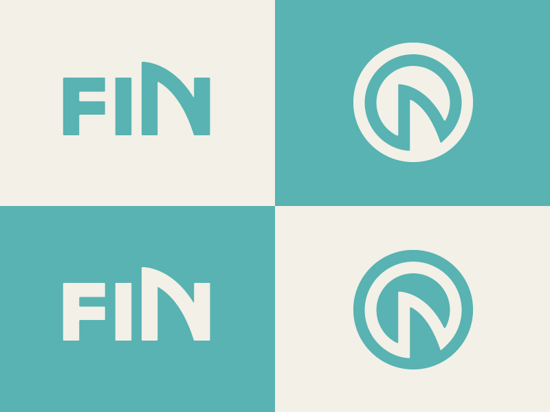 Fin Logo - Fin Logo // Final by Allan Peters on Dribbble