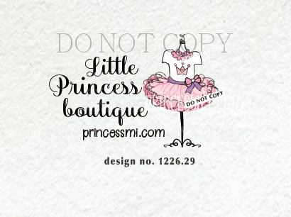 Tutu Logo - 1226-29 logo design, pink tutu, tutu logo, premade logo, business logo,  boutique logo, kids shop logo, business branding, girl fashion