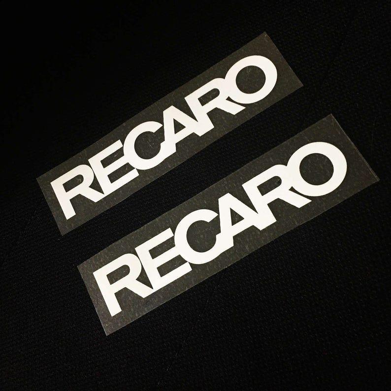 Recaro Logo - recaro patch logo hot vinyl iron on transfer jdm seat SP3 SRD 4.5