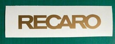 Recaro Logo - TWO PACK RECARO logo decal sticker jdm racing 2 pieces