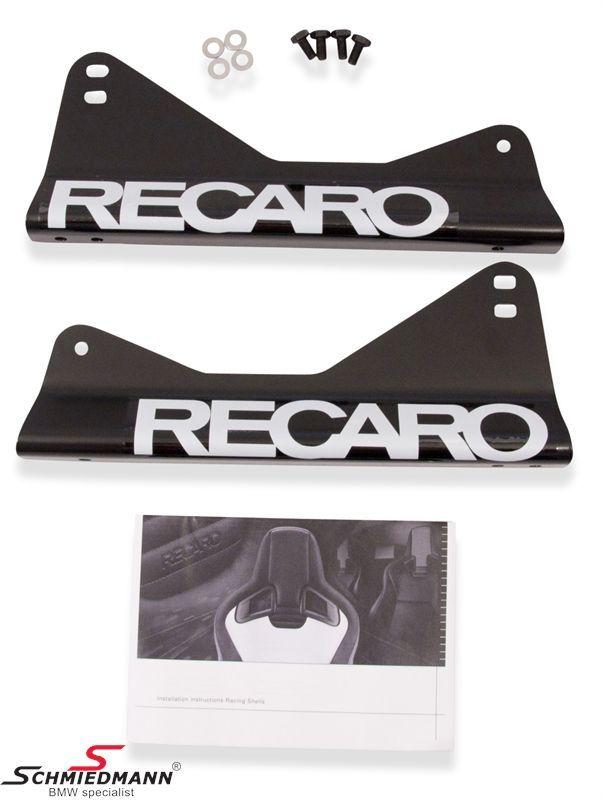 Recaro Logo - Recaro steel frame with -RECARO-logo fits both left and right side (set for  one seat)