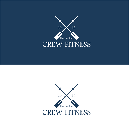 Rowing Logo - Create a logo for Crew Fitness, indoor rowing studio. Logo design