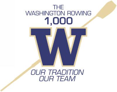 Rowing Logo - Drive for 1000 logo - Washington Rowing