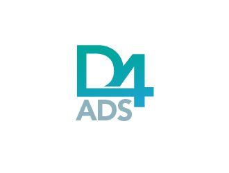 D4 Logo - D4 Ads logo design
