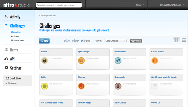 Bunchball Logo - Bunchball Unveils Nitro 5.0 Gamification Platform, with 'Consumer ...