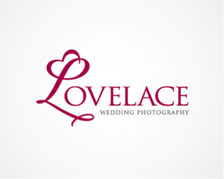 Lovelace Logo - Lovelace Wedding Photography Designed by glyphica | BrandCrowd