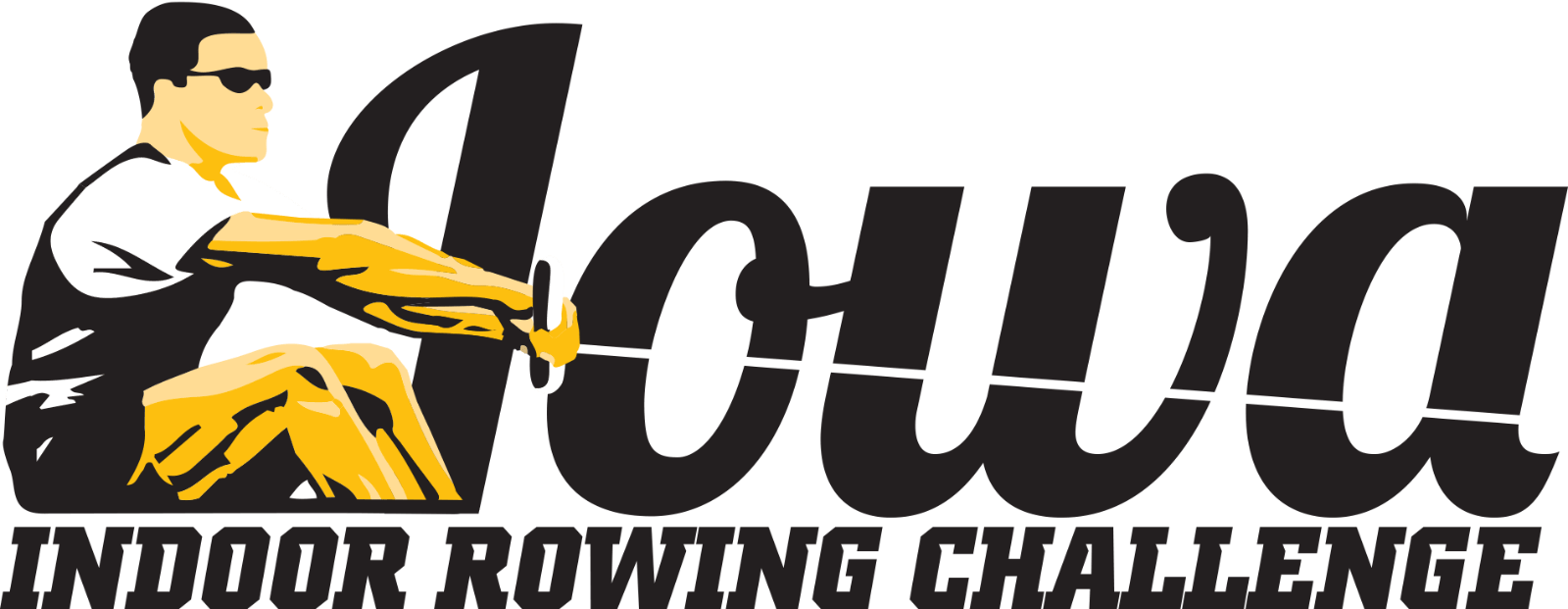 Rowing Logo - Iowa Indoor Rowing Challenge
