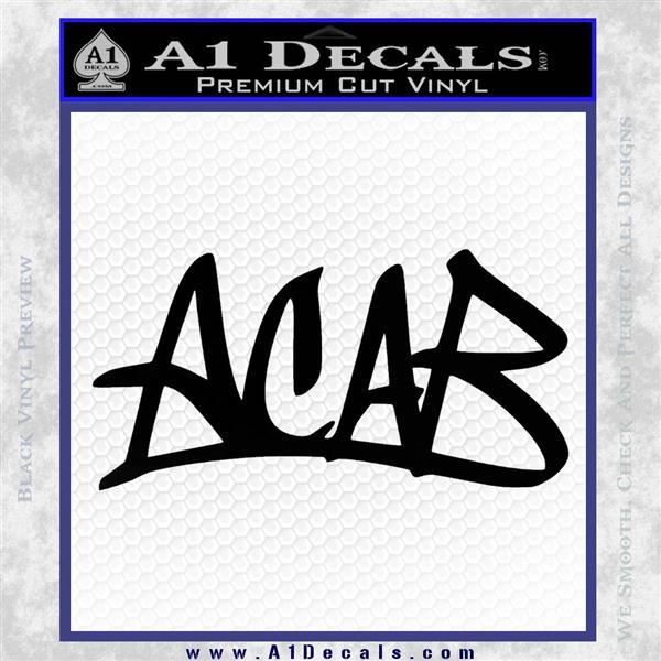D4 Logo - ACAB Decal Sticker Graffiti Tag D4 » A1 Decals