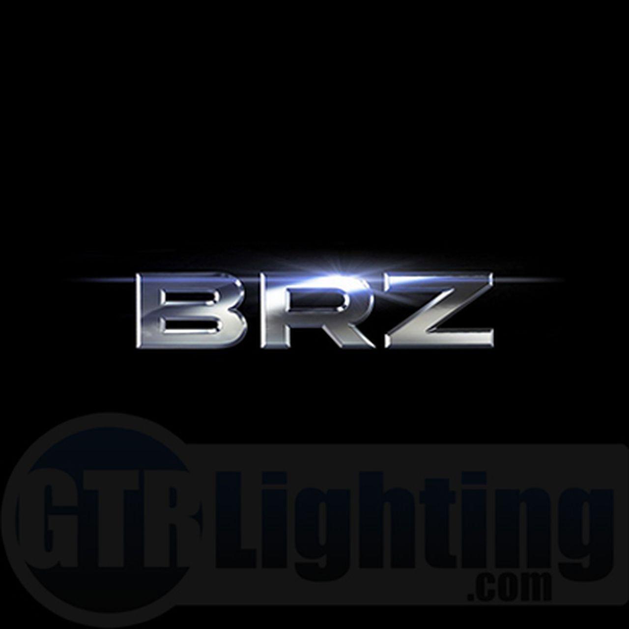 BRZ Logo - GTR Lighting LED Logo Projectors, Subaru BRZ Logo