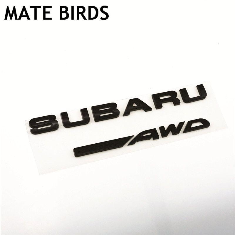 BRZ Logo - US $10.5 |MATE BIRDS Subaru Car Modified Logo Forest Human Lion XV Impreza  WRX STI BRZ Front And Rear Personality Car Stickers-in Maker Molds from ...