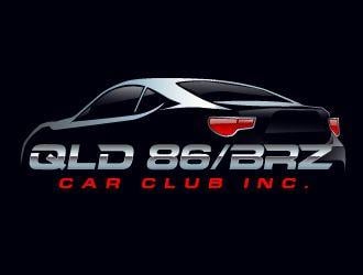 BRZ Logo - QLD 86 BRZ CAR CLUB INC. Logo Design