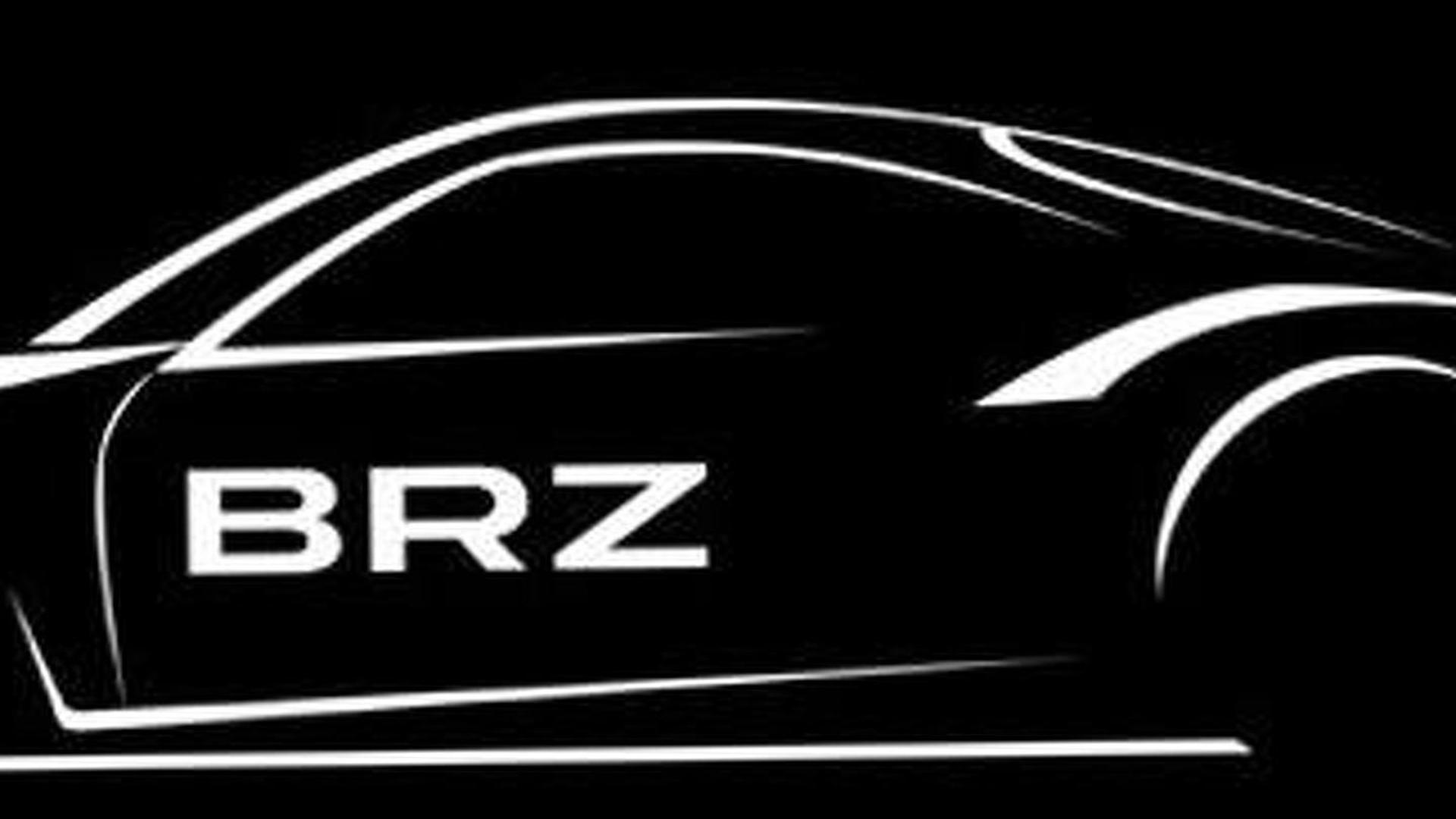 BRZ Logo - Super GT Subaru BRZ unveiled at Tokyo Motor Show